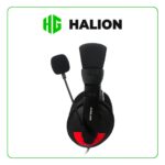 AUDIFONO C/ MICROFONO HALION HA-305 ROJO