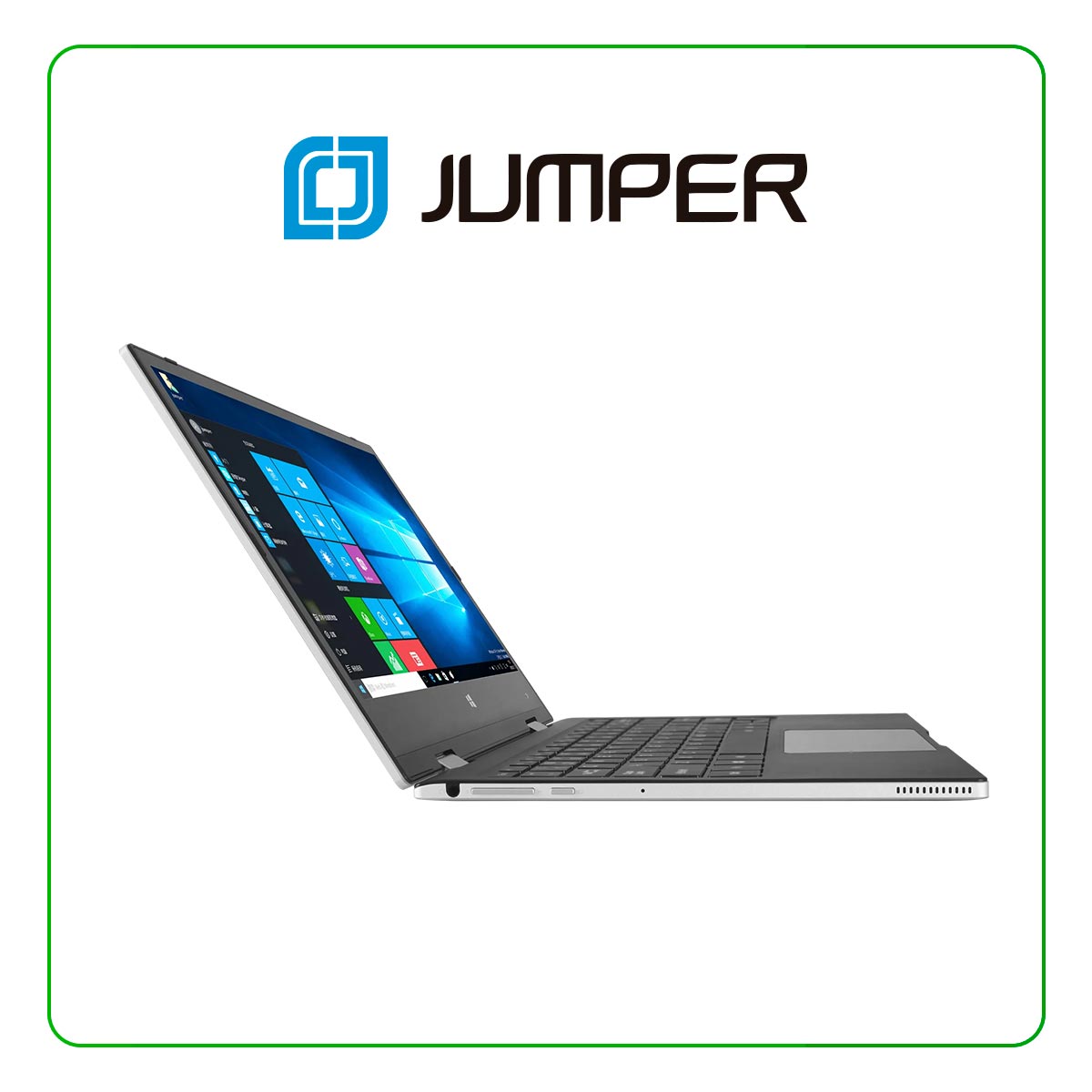 LAPTOP JUMPER EZBOOK X1 YOGA INTEL CELERON QUAD CORE J3455 / 6GB RAM /128GB ROM / 11.6″ TACTIL HD – IPS / INTEL UHD GRAPHICS / COLOR PLATA