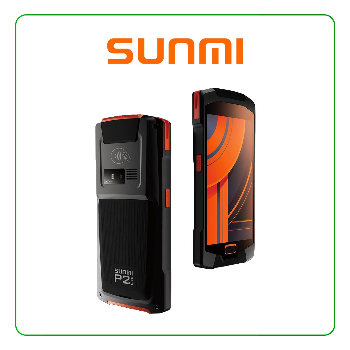 SUNMI P2 LITE TERMINAL DE PAGOS PORTÁTIL / NFC / CARD PAYMENT / ANDROID 7.1 / PANTALLA 5″ HD / 1GB RAM + 8GB ROM / CAMERA 5.00 MP / SIM CARD/ WIFI