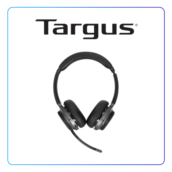 AUDIFONO C/MICROF. TARGUS B2B AEH104TT BT STEREO ON-EAR USB-C BLAC