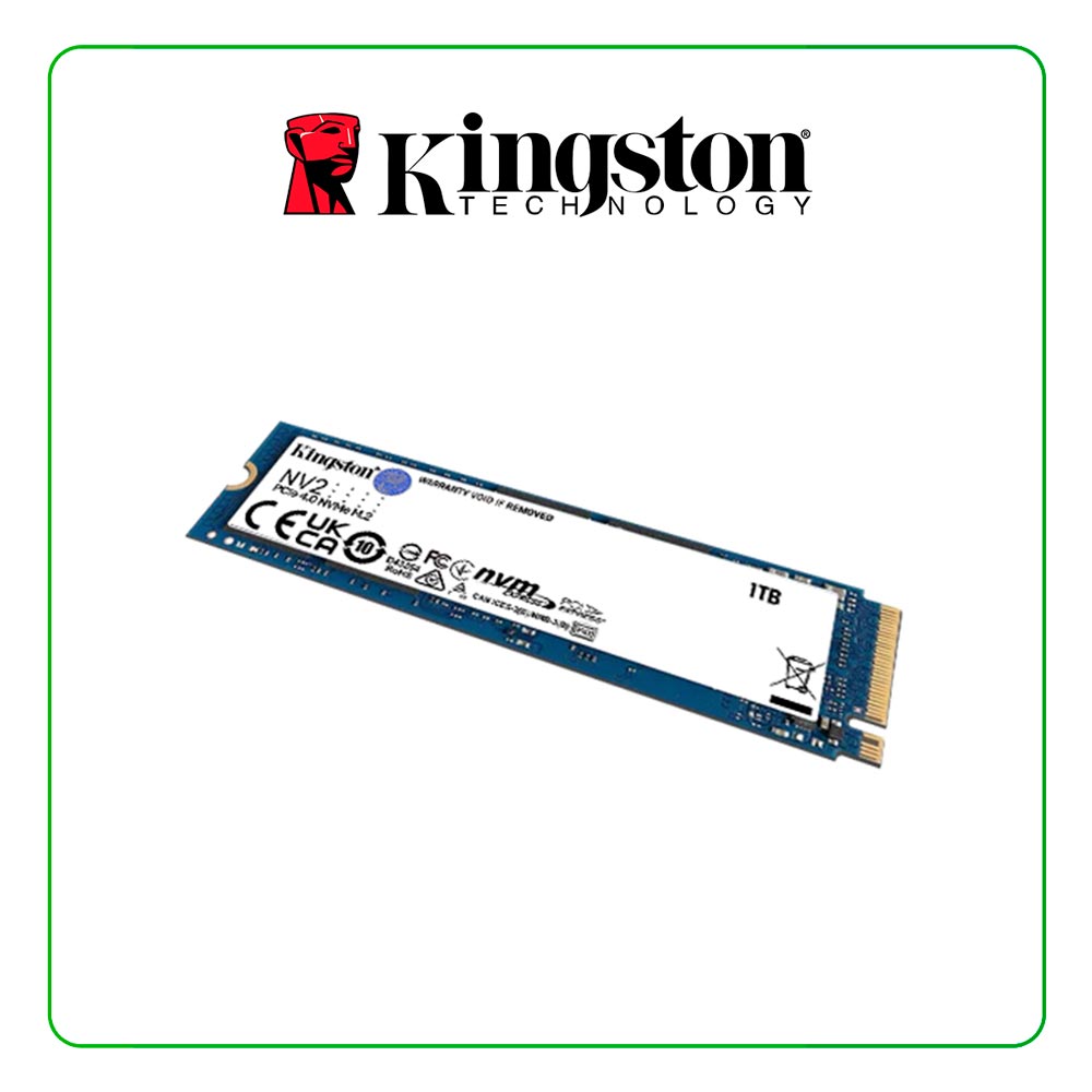 SSD NVMe 1TB KINGSTON NV2, PCIe 4.0 x4, NAND 3D - SNV2S/1000G
