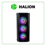 CASE GAMING HALION FURY C/FUENTE 500W RGB V/TEMPLADO | HA-FURY