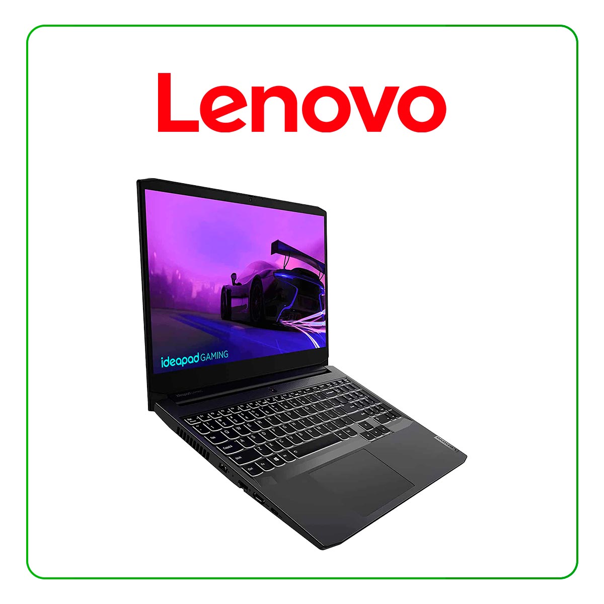 LAPTOP LENOVO IDEAPAD GAMING 3 15IHU6 INTEL CORE I5 11320H / 8GB RAM / 256GB SSD / 15.6″FHD (1920X1080) / NVIDIA GEFORCE GTX 1650 4GB / WINDOWS 11 HOME