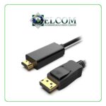 CABLE DELCOM DISPLAYPORT A HDMI DE 1.8 METROS 4K