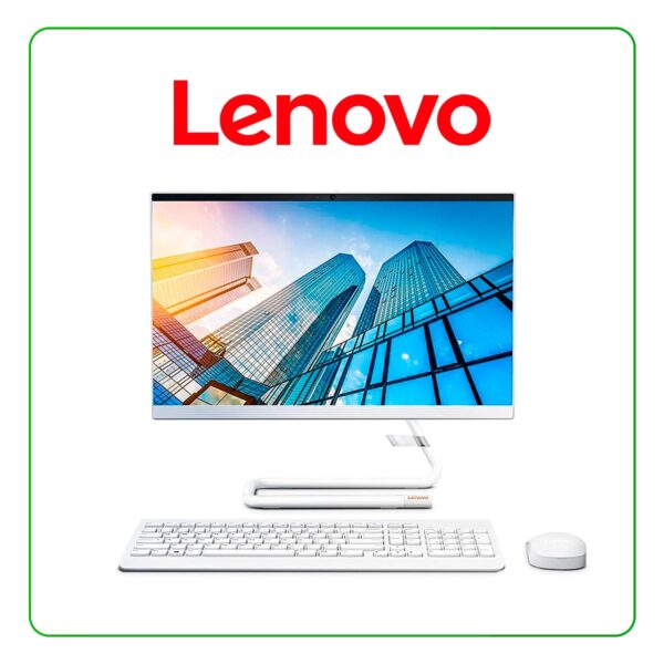 ALL IN ONE LENOVO IDEACENTRE 3 24IMB05 (F0EU00H3LD) INTEL CORE I5 10400T / 4GB RAM / 1TB HDD - 128GB SSD / 23.8"FHD (1920X1080) / INTEL UHD GRAPHICS / WINDOWS 10 HOME / Blanco (200707)
