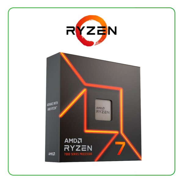 PROCESADOR AMD RYZEN 7 7700X AM5 4.5GHZ/5.4GHZ / 32MB CACHÉ / 8 NÚCLEOS 16 HILOS / AMD RADEON GRAPHICS (PR0083123)