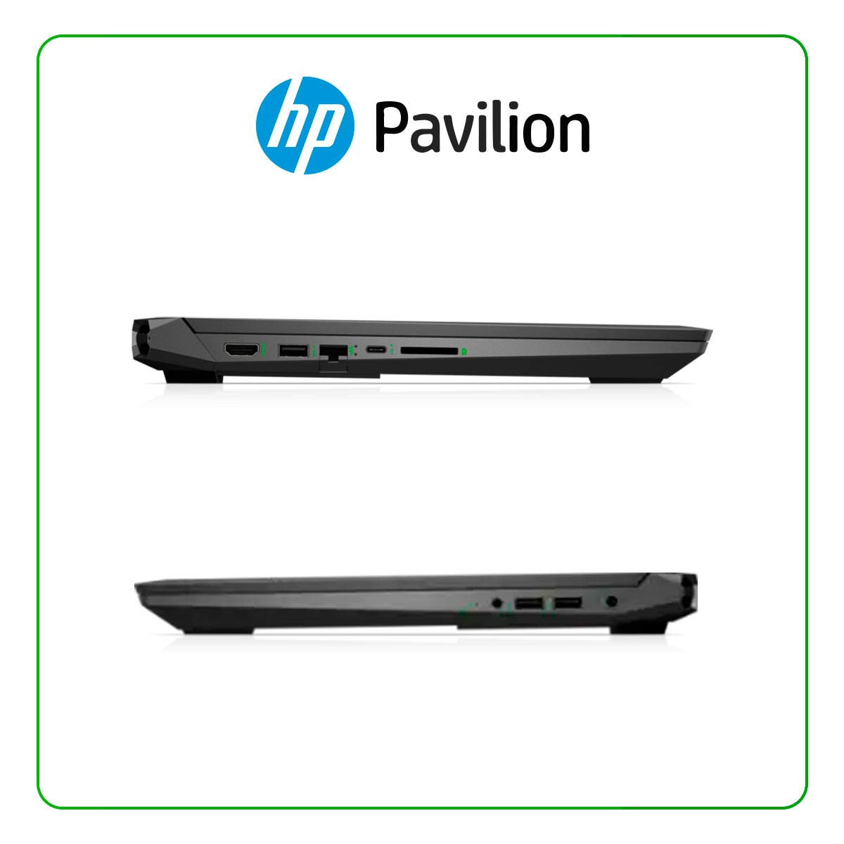 LAPTOP HP PAVILION GAMING 15-DK0006LA INTEL CORE I7 9750H / 12GB RAM / 128GB SSD + 1TB HDD / 15.6” FHD (1920X1080) / NVIDIA GTX 1650 4GB / WINDOWS 10 HOME