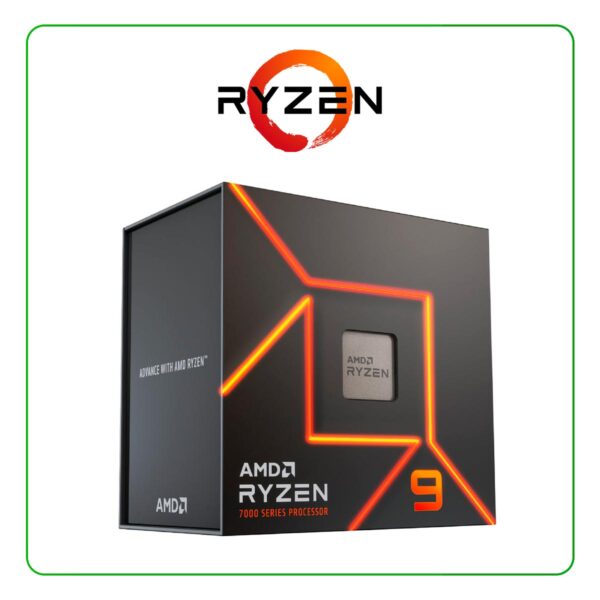 PROCESADOR AMD RYZEN 9 7900X AM5 4.7GHZ/5.6GHZ / 64MB CACHÉ / 12 NÚCLEOS 24 HILOS / AMD RADEON GRAPHICS