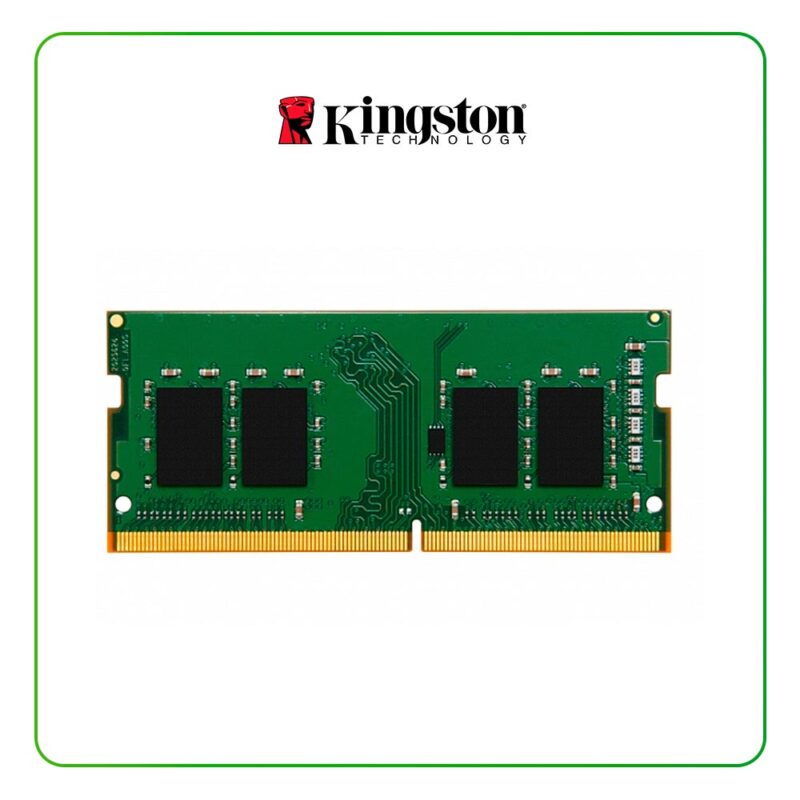 MEMORIA SODIMM KINGSTON KVR32S22S6/8 PARA LAPTOP, 8GB, DDR4 3200MHZ, CL22, 1.2V, 260-PIN, NON-ECC
