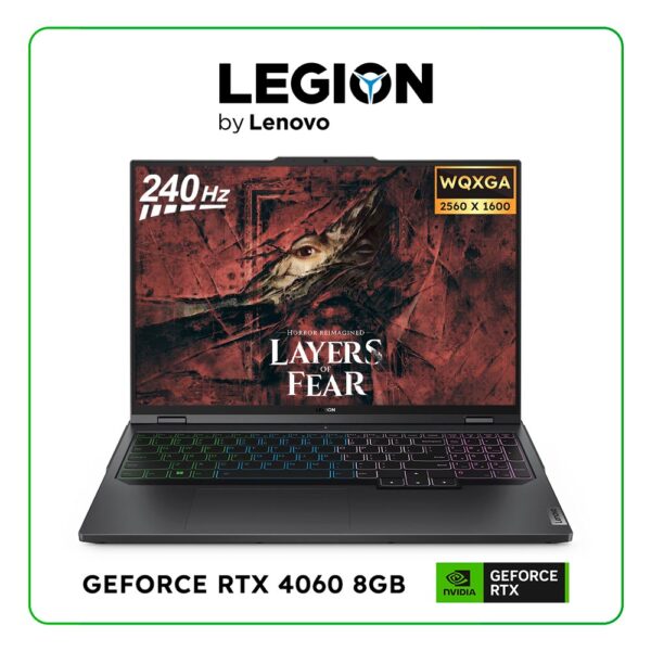 LAPTOP LENOVO LEGION PRO 5 16IRX8 82WK0082US INTEL CORE I7 13700HX / 32GB RAM / 1TB SSD / 16” WQXGA (2560×1600) 240HZ / NVIDIA RTX 4060 8GB / WINDOWS 11