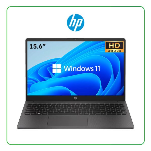 LAPTOP HP 250 G10 (81J17LT#ABM) INTEL CORE I7 1355U / 16GB RAM / 512GB SSD / 15.6” HD (1366x768) / INTEL IRIS XE GRAPHICS / WINDOWS 11 PRO