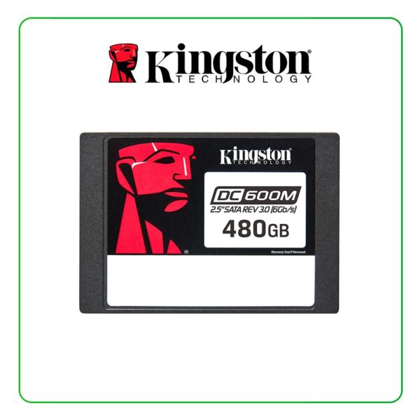 SSD KINGSTON DC600M, 480GB, SATA 3.0, 6Gb/s, 2.5", 7mm - SEDC600M/480G