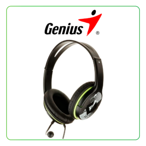 AUDIFONO C/MICROF. GENIUS HS-400A GREEN (31710169100)