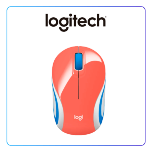 MOUSE LOGITECH M187 MINI WIRELESS REFRESH CORAL (910-005362)