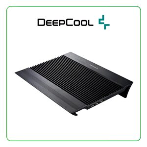 COOLER DEEPCOOL N8 BLACK 17" PARA LAPTOP 2 FAN 120MM (S00166)