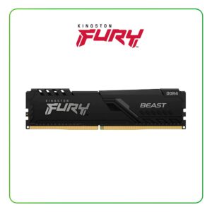 MEMORIA KINGSTON FURY BEAST, 8GB, DDR4-3200MHZ, PC4-25600, CL16, 1.35V, 288-PINES, XMP 2.0 - KF432C16BB/8 (1801123)