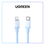UGREEN CABLE USB-C DE CARGA Y DATOS LIGHTNING, MFI - 1M BLUE US387 ( 20313 )