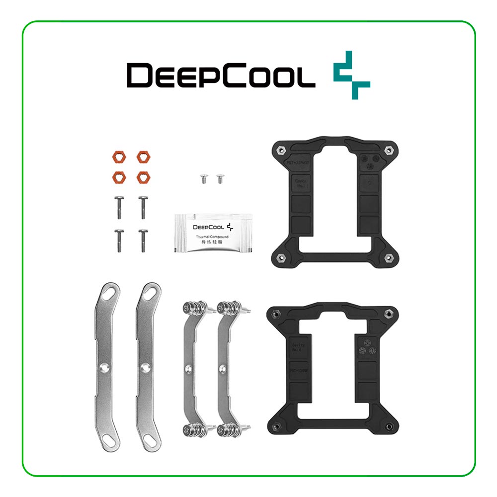 COOLER DE PROCESADOR DEEPCOOL GAMMAXX 400 V2 LED-RED ( DP-MCH4-GMX400V2-RD ) - Imagen 6