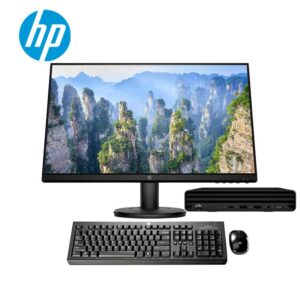 MINI COMPUTADORA DE ESCRITORIO HP 260 G4 CORE I3-10110U 2.10GHz - RAM 4GB DDR4 - HDD 1TB-EXP M.2 - WIFI - BLUETOOTH - F.DOS + MONITOR HP P24V G4 23.8" ( 246F4LT#ABM )