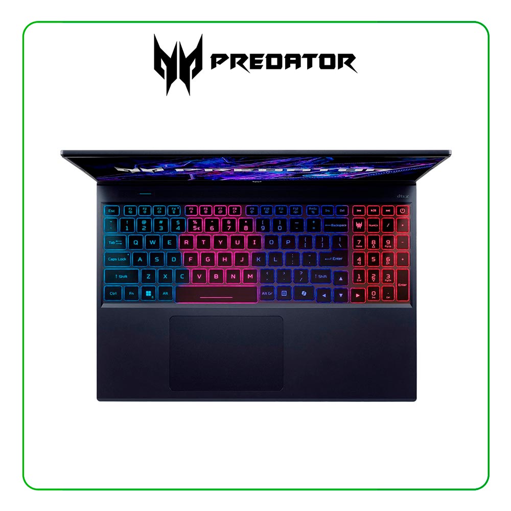 LAPTOP ACER PREDATOR HELIOS NEO 16 PHN16-72-99PA INTEL CORE I9 14900HX / 16GB RAM / 1TB SSD / 16” WUXGA (1920x1200) 165HZ / NVIDIA RTX 4060 8GB / WINDOWS 11 (70112415) - Imagen 4
