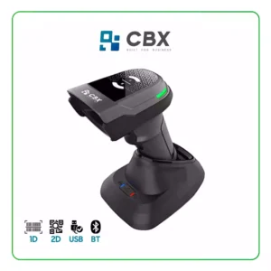 CBX BS-6600 LECTOR CÓDIGO DE BARRAS / 1D, 2D / BLUETOOTH / USB / BLACK (90102516)