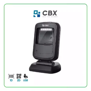 CBX P-20 LECTOR CÓDIGO DE BARRAS OMNIDIRECCIONAL / 1D, 2D / HANDFREE / USB / BLACK (90102516)
