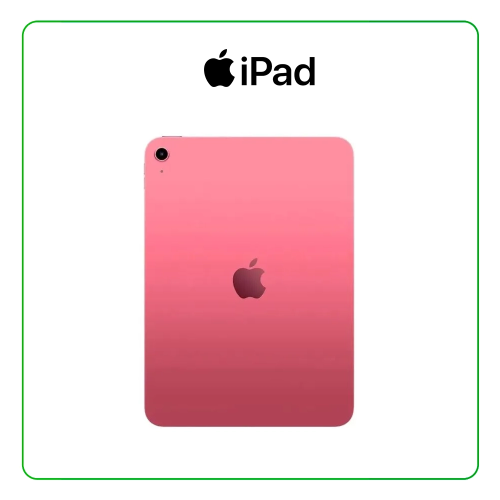APPLE IPAD 11 CHIP A16, 11" (2360 X 1640) LED, IPS, 128GB ROM, WIFI, BT, CÁMARA 12MP, TOUCH ID, iOS, PINK - MD4E4LL/A