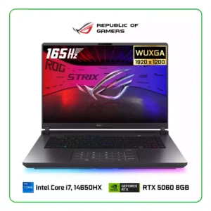LAPTOP ASUS ROG STRIX G16 G615JMR-AS74 INTEL CORE I7 14650HX / 16GB RAM / 1TB SSD / 16" WUXGA (1920 X 1200) 165HZ / NVIDIA RTX 5060 8GB / WINDOWS 11