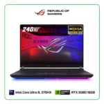 LAPTOP ASUS ROG STRIX SCAR 16 G635LW XS97 INTEL CORE ULTRA 9 275HX / 32GB RAM / 2TB SSD / 16″ WQXGA (2560x1600) 240HZ, IPS / NVIDIA RTX 5080 16GB / WINDOWS 11 PRO
