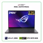 LAPTOP ASUS ROG ZEPHYRUS G16 GU605CP G16.U95070 INTEL CORE ULTRA 9, 285H / 16GB / 1TB SSD / 16" 2.5K (2560 X 1600), 240HZ / NVIDIA RTX 5070 8GB / WINDOWS 11