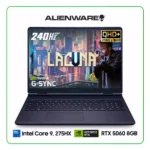 LAPTOP DELL ALIENWARE 16X AURORA AC16251 KY3GT INTEL CORE 9, 275HX / 32GB RAM / 1TB SSD / 16” QHD+ (2560 X 1600) 240Hz / NVIDIA RTX 5060 8GB / WINDOWS 11 HOME