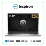 DELL INSPIRON 15 3520 INTEL CORE I5 1235U / 8GB RAM / 512GB SSD / 15.6" FHD (1920x1080) 120Hz, IPS / INTEL IRIRS XE GRAPHICS / FREEDOS