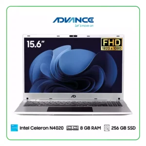 NOTEBOOK ADVANCE NV9854 INTEL CELERON N4020 / 8GB RAM / 256GB SSD / 15.6” FHD (1920 X 1080) IPS / FREEDOS