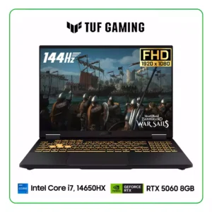LAPTOP ASUS TUF GAMING F16 FX608JMR-RV197 INTEL CORE i7, 14650HX / 16GB RAM / 1TB SSD / 16″ FHD (1920 X 1080) 144HZ / NVIDIA RTX 5060 8GB / WINDOWS 11 HOME