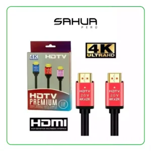 Cable HDMI 20 Metros Premium 4K Ultra HD HDTV 2.0 V