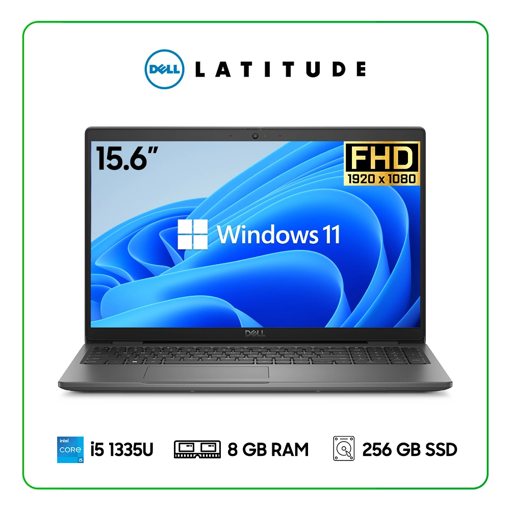 LAPTOP DELL LATITUDE 3540 (CN1D2) INTEL CORE i5, 1335U / 8GB RAM / 256GB SSD / 15.6″ FHD (1920 x 1080) / WINDOWS 11 PRO