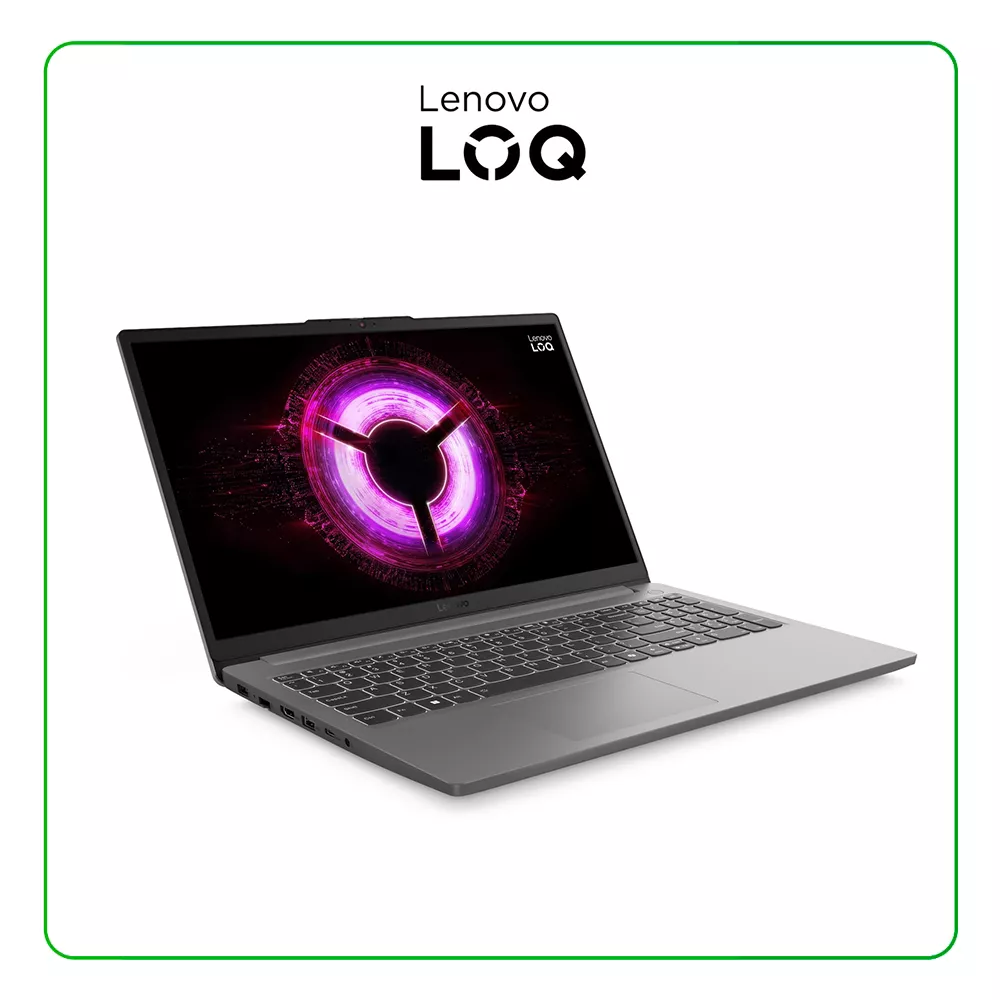 LAPTOP LENOVO LOQ 15ARP10E 83S00000US AMD RYZEN 7, 7735HS / 16GB RAM / 512 GB SSD / 15.6" FHD (1920 X 1080) / NVIDIA RTX 4050 6GB / WINDOWS 11