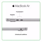 APPLE MACBOOK AIR 13, APPLE M5 / 16GB RAM / 512GB SSD / 13.6″ (2560 X 1664) 60Hz / MACOS / SILVER / MDH74LL/A