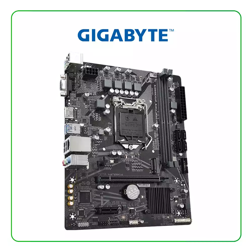 PLACA MADRE GIGABYTE H470M H DDR4 LGA 1200 (H470M-H)