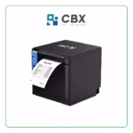 LECTOR DE CÓDIGO DE BARRAS CBX POS-808 TICKETERA TERMICA / 260 MM/SEG / CORTADOR AUTOMÁTICO / USB-SERIAL-ETHERNET / SALIDA FRONTAL-SUPERIOR DE PAPEL / 30% MENOR TAMAÑO /BLACK / INC FUENTE (90072610)