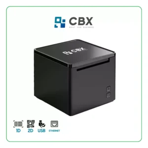 LECTOR DE CÓDIGO DE BARRAS CBX POS-87 TICKETERA TERMICA / 230 MM/SEG / CORTADOR AUTOMÁTICO / USB-ETHERNET / BLACK / INC FUENTE