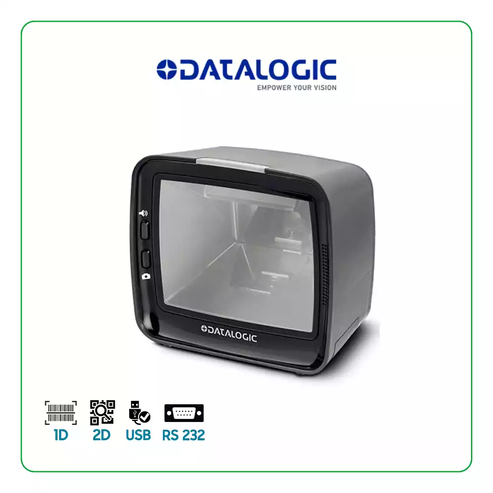LECTOR DE CÓDIGO DE BARRAS DATALOGIC MAGELLAN 3410vsi LECTOR IMAGER / 2D / OMNIDIRECCIONA (VERTICAL) / HANDFREE / USB / BLACK