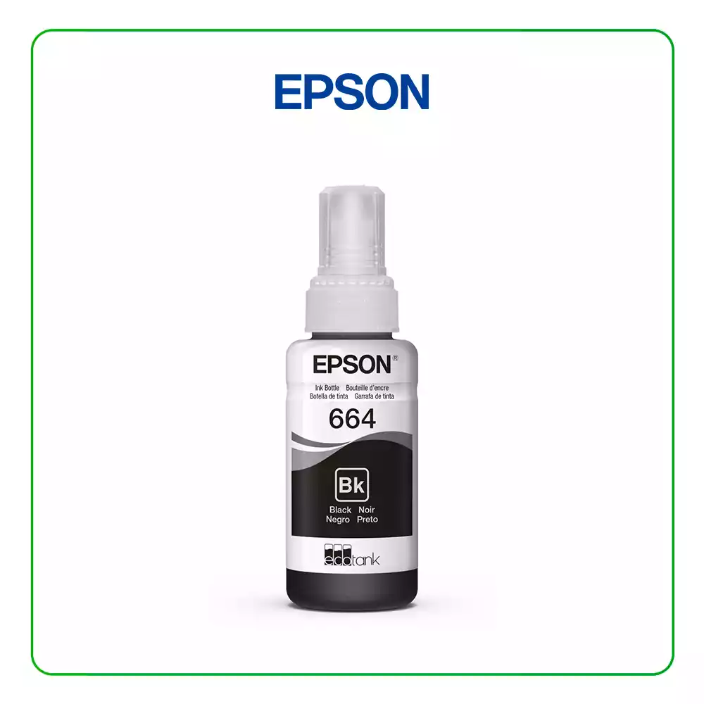 Tinta Epson 664 Black Botella 70ML