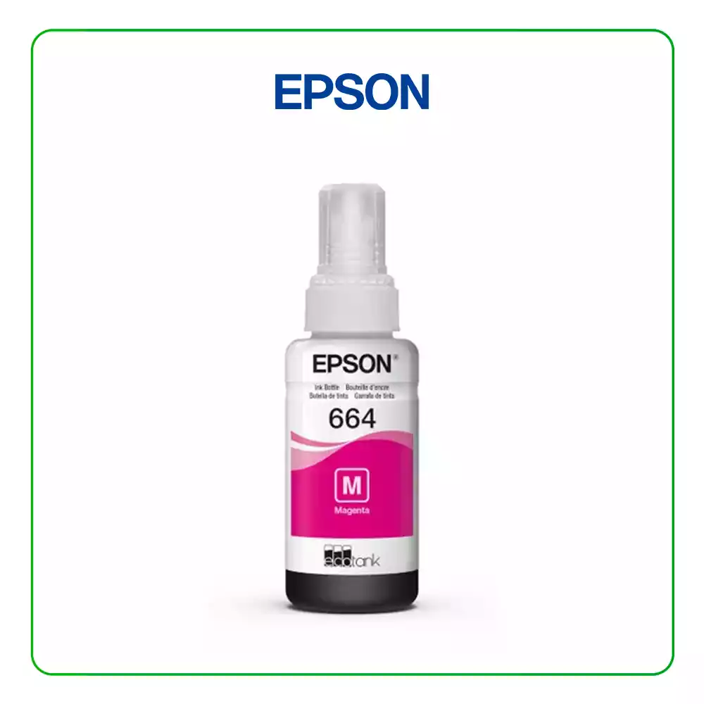 Tinta Epson 664 Magenta Botella 70ML