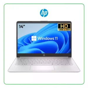 LAPTOP HP 14-DQ6102DX D0SN6UA INTEL N150 / 4GB RAM / 128GB SSD / 14" HD (1366 X 768) / WINDOWS 11 HOME