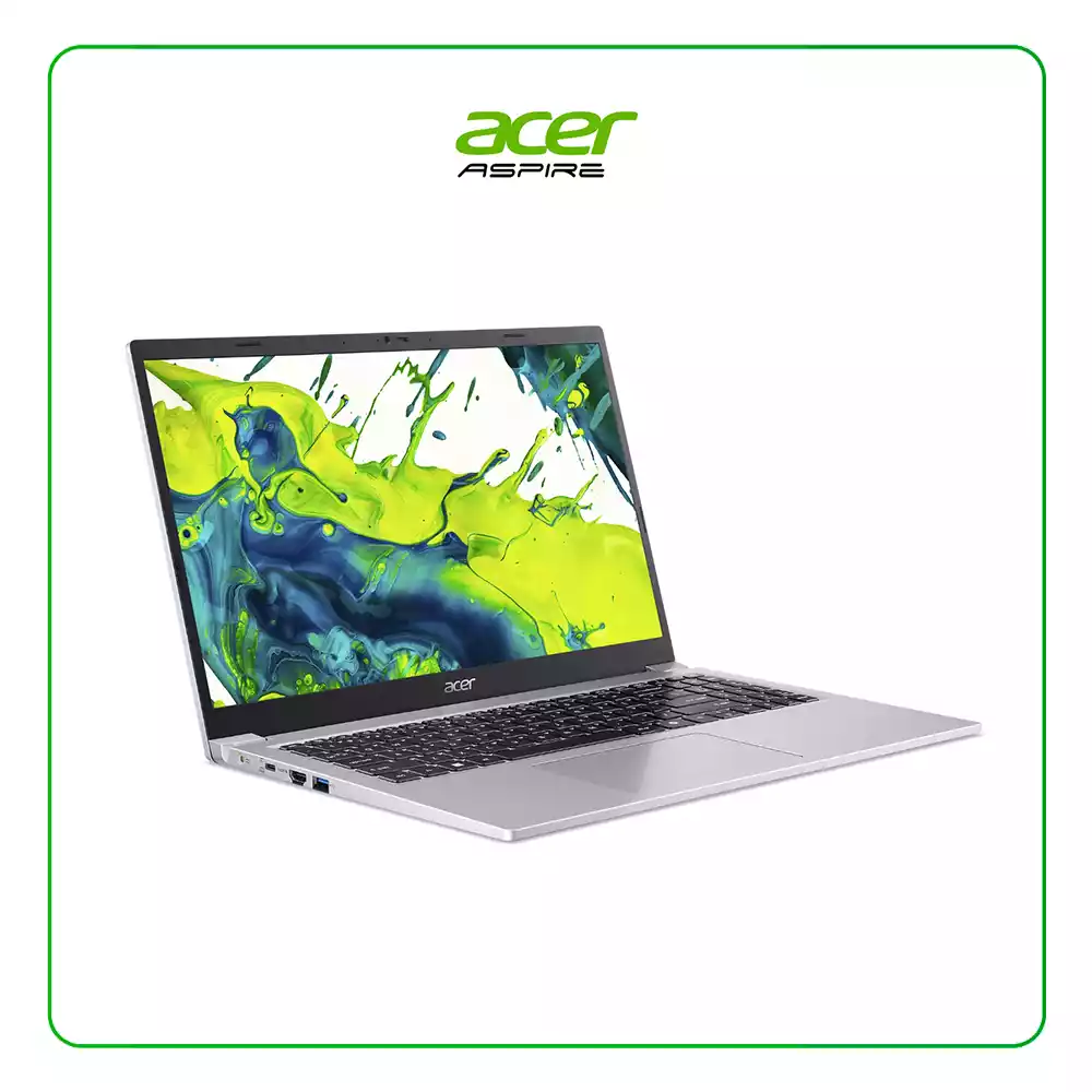 Laptop Acer Aspire Lite AL15-36P-32XP Intel Core 3, N350 / 8GB RAM / 128 GB SSD / 15.6″ FHD (1920 X 1080) / Windows 11 - Silver