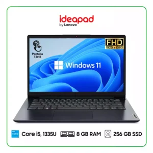 Laptop Lenovo IdeaPad 1 15IRU7 83B40006US Intel Core i5, 1335U / 8GB RAM / 256GB SSD / 15.6″ FHD (1920 X 1080) TouchScreen / Windows 11 - Abyss Blue