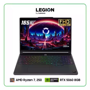 Laptop Lenovo Legion 5 15AHP11 83Q70003US AMD Ryzen 7, 250 / 16GB RAM / 1TB SSD / 15.6″ FHD (1920 X 1080), OLED, 165Hz / Nvidia RTX 5060 8Gb / Windows 11 - Black