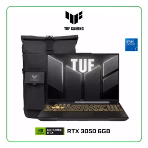Laptop ASUS TUF GAMING F16 FX607VJR-TU302W Intel Core 5-205H / 8GB RAM / 512GB SSD / 16" WUXGA (1920 X 1200) -144HZ / Nvidia RTX 3050 6Gb / Windows 11 Home