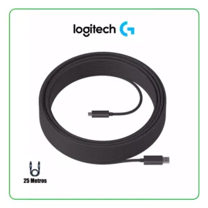 CABLE LOGITECH B2B 25M STRONG USB SUPERSPEED BLACK - 939-001802